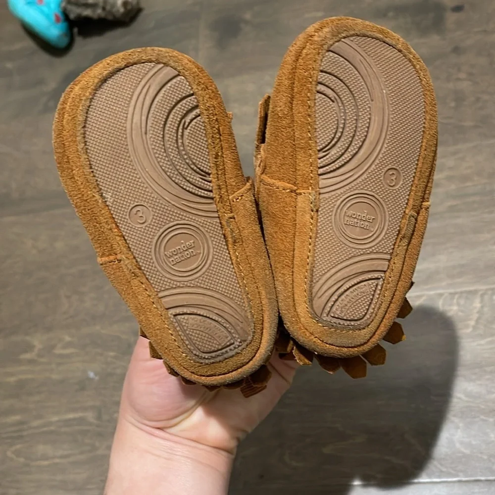 Wonder Nation Baby Girl size 3, Gerber 3-6Months Shoes